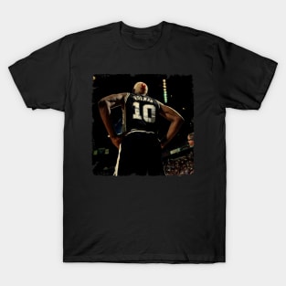 Dennis Rodman #10 of The San Antonio Spurs T-Shirt